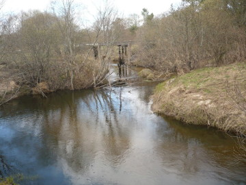 The river Asva at Inkakliai village