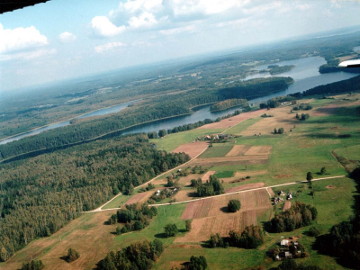 The Asveja (Dubingiai) lake