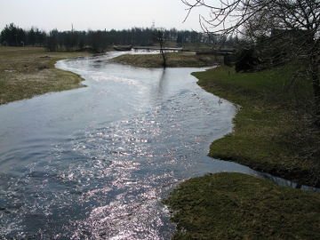 The river Krazante at Kelme town