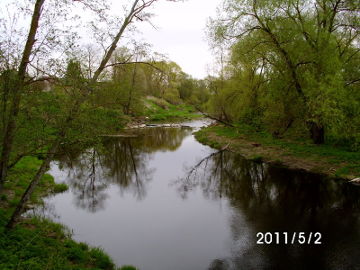 The river Musa at Sosdvaris village
