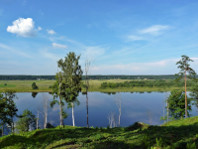 The river Nemunas at Sudargas village