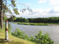 Река Нямунас у границы Литвы-Беларусий. Foto:Saulius Bagaliūnas