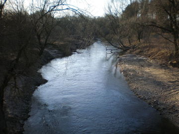 Река Обялис у г. Кедайняй