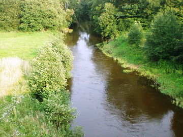 The river Saltuona at Ezvilkas town