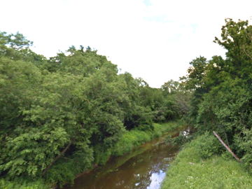 Река Шалтуона у деревни Баланджяй