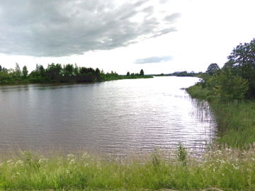 Река Упите. Степонёнское водохранилище