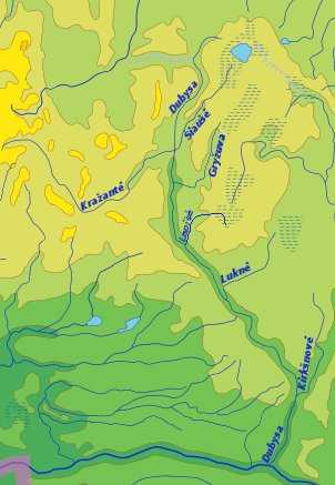 The river Dubysa basin