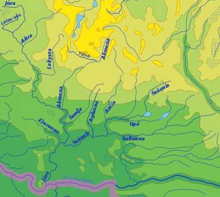 The river Jura basin