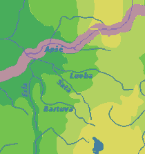 The river Bartuva basin